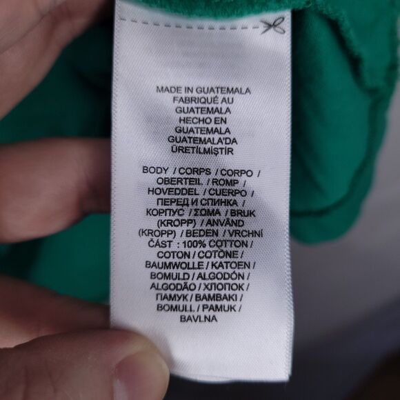 Ralph Lauren Polo T Shirt Mens Large Green Classic Fit Logo - Picture 11 of 12